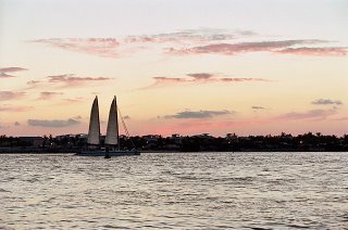Sailboat and Sunset