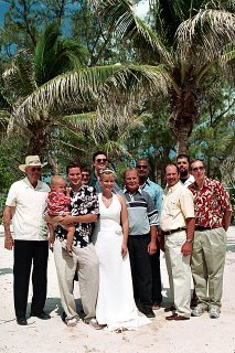 Chris and the men of the wedding