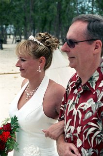 Walking down the aisle