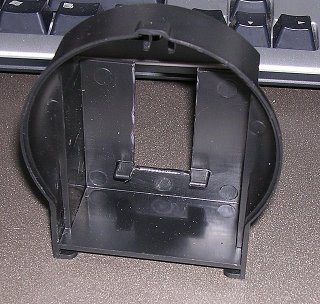 Final cutout in the automatic fish feeder housing for the servo