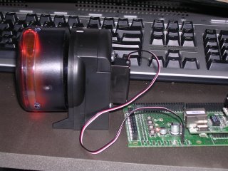 Automatic Fish Feeder and Rabbitcore 3700 side view