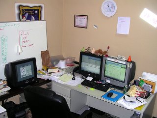 my mess at work