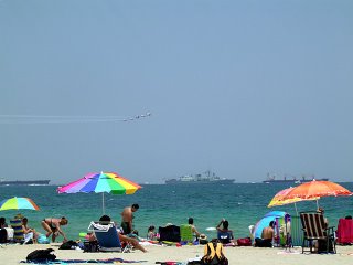 Canadian Snow Birds at the 2006 Fort Lauderdale Air and Sea Show