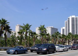 The Blue Angels at the 2006 Fort Lauderdale Air and Sea Show