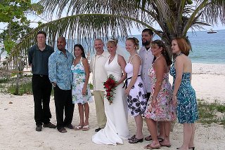Mr. and Mrs. Powell and their friends.