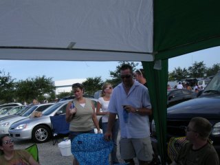 Tailgating at the Dave Mathiews Band Concert