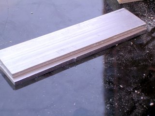 smoothed and rough cut aluminum bar stock