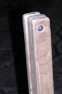 PakYak foldable Kayak frame detail