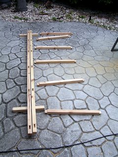 ready to assemble this book case.