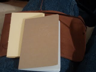 The new paper to be sewn into the journal
